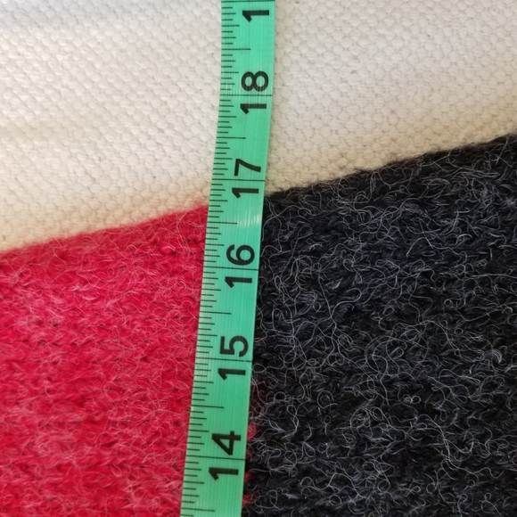 Perika Peruvian Trading Co Drawstring Color Block Skirt With Fringe. - Picture 5 of 8